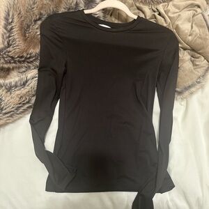 Classic Brown Long Sleeve Top